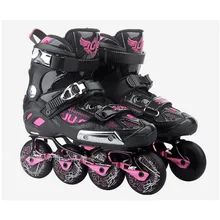 War Wolf роликовые коньки Rockered Слалом Катание на коньках обувь Роликовые коньки профессиональные Patines для уличного катание раздвижные двери