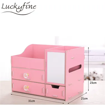 

Wooden Box Storage Box for Cosmetics Wood Makeup Organizer for Storing Cosmetics Storage Organizer Drawer Organizer New
