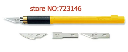 MADE IN JAPAN OLFA Professional art knife AK-4 with 3pcs blades ANDE Blade OLFA KB4-WS KB4-R KB4-F KB4-S