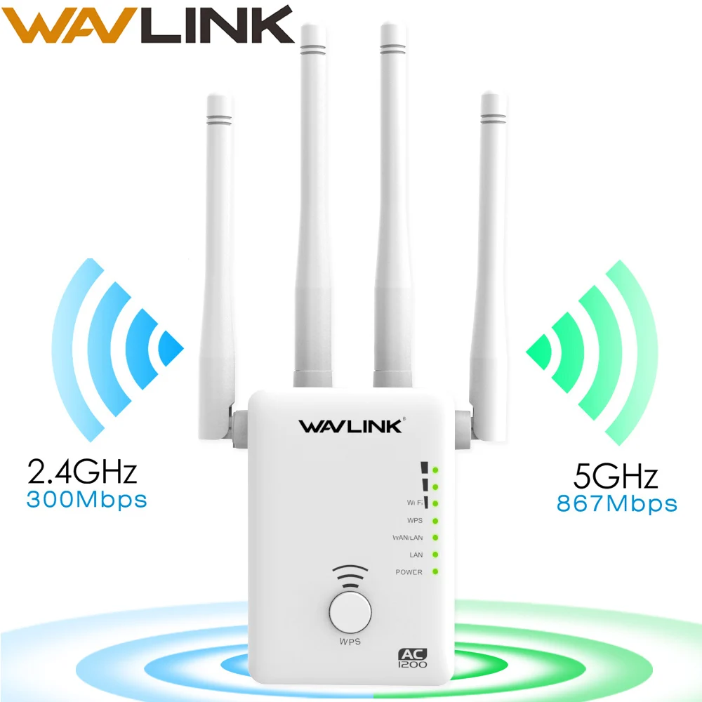 Wavlink AC1200 беспроводной wifi AP/маршрутизатор/ретранслятор расширитель сигнала