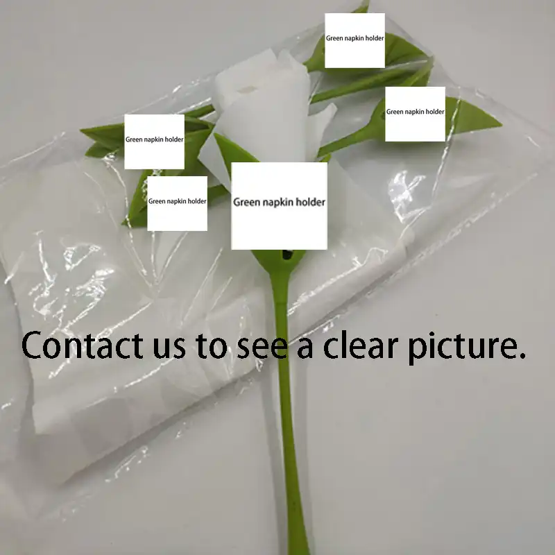 Plastic Creative Leaf Paper Towel Flower Hotel Restaurant