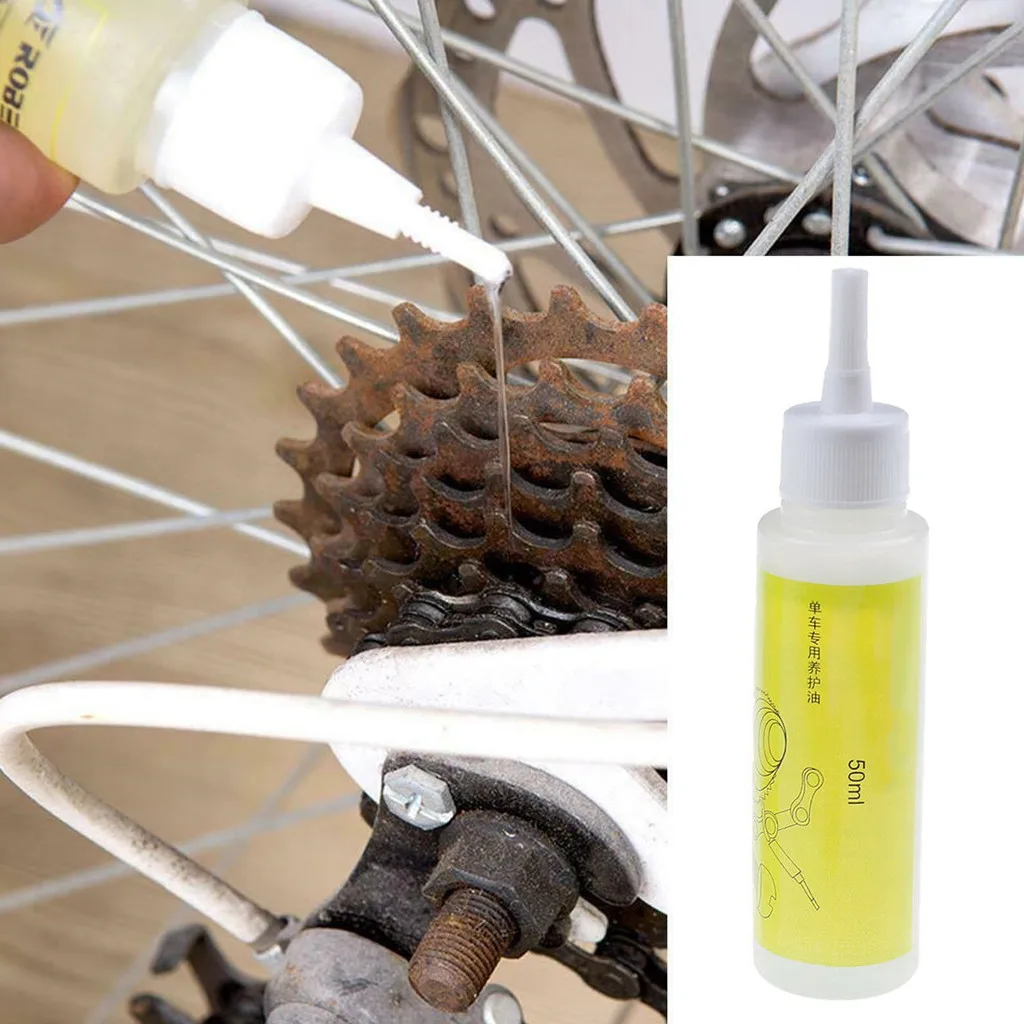 50 мл смазочное масло велосипед Lube очиститель ремонтный инструмент смазка велосипедная цепь смазочная смазка для велосипеда обслуживание масла# p6