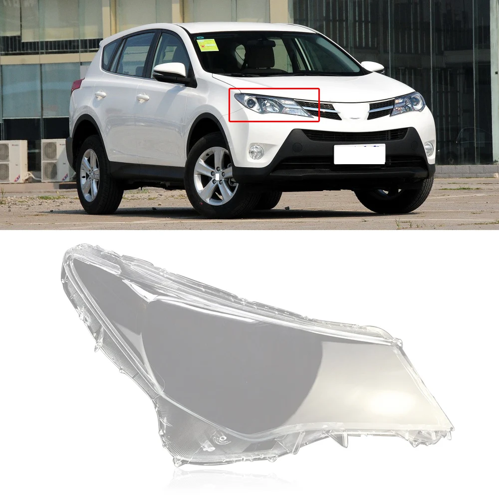 CAPQX для Toyota RAV4 13-15 передсветильник фара Крышка лампы абажур яркий