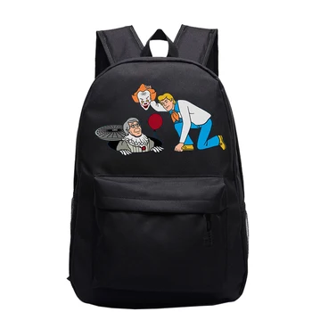 

Horror Movies Backpacks Trendy Female Travel Bags Retro School Bags Women High Quality Rucksack Mochila Teenager School Bag