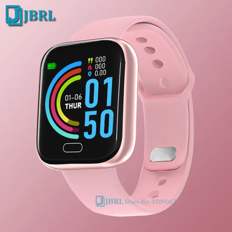 2021Children Kids Smart Watch Boys Girls Sports Smartwatch Heart Rate Sleep Smart Clock Fitness Tracker Smart-watch For10-18 