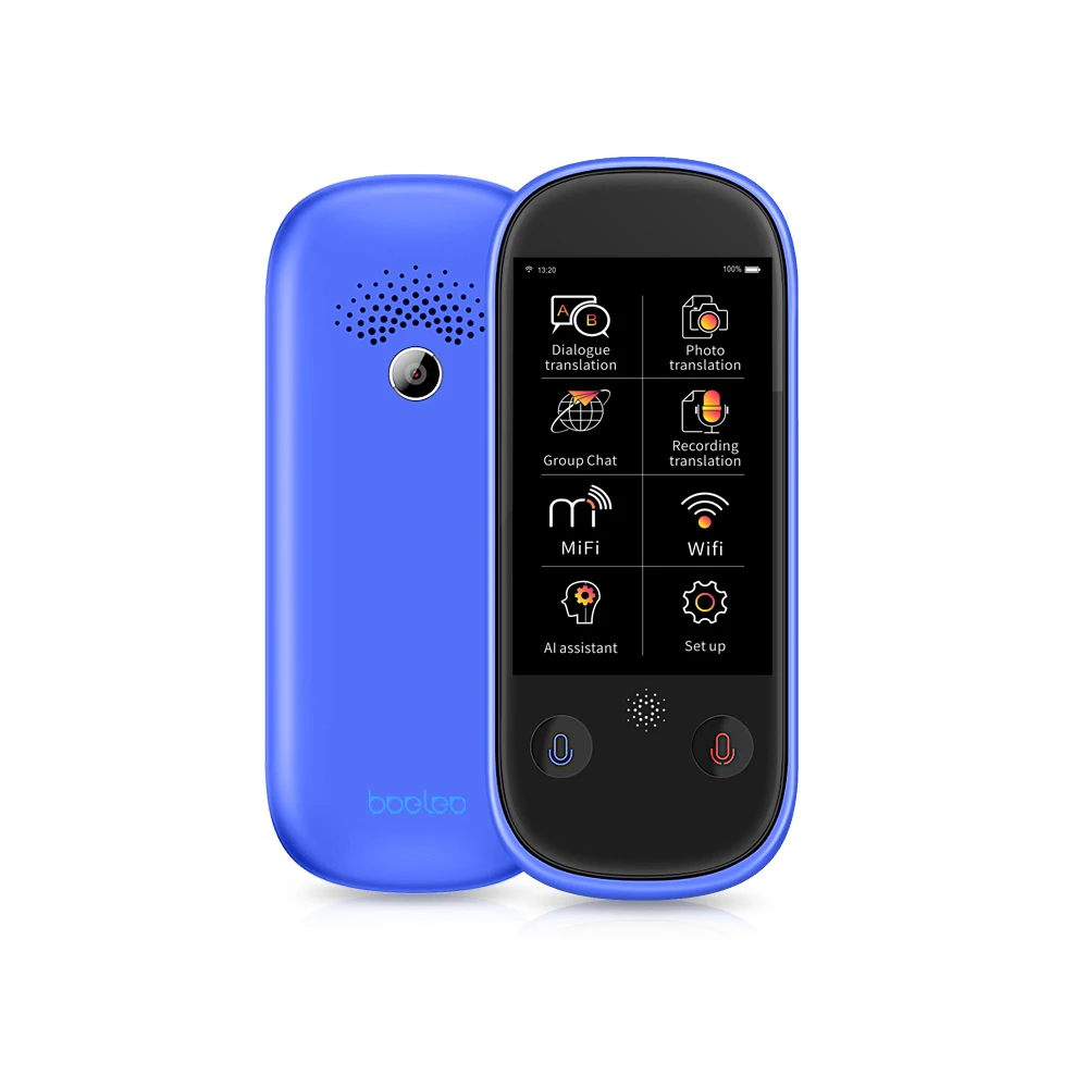 

Boeleo W1 Pro AI Translator 3.0inch Screen Voice Translation Smart Business Travel 76 Languages AI Translation Machine