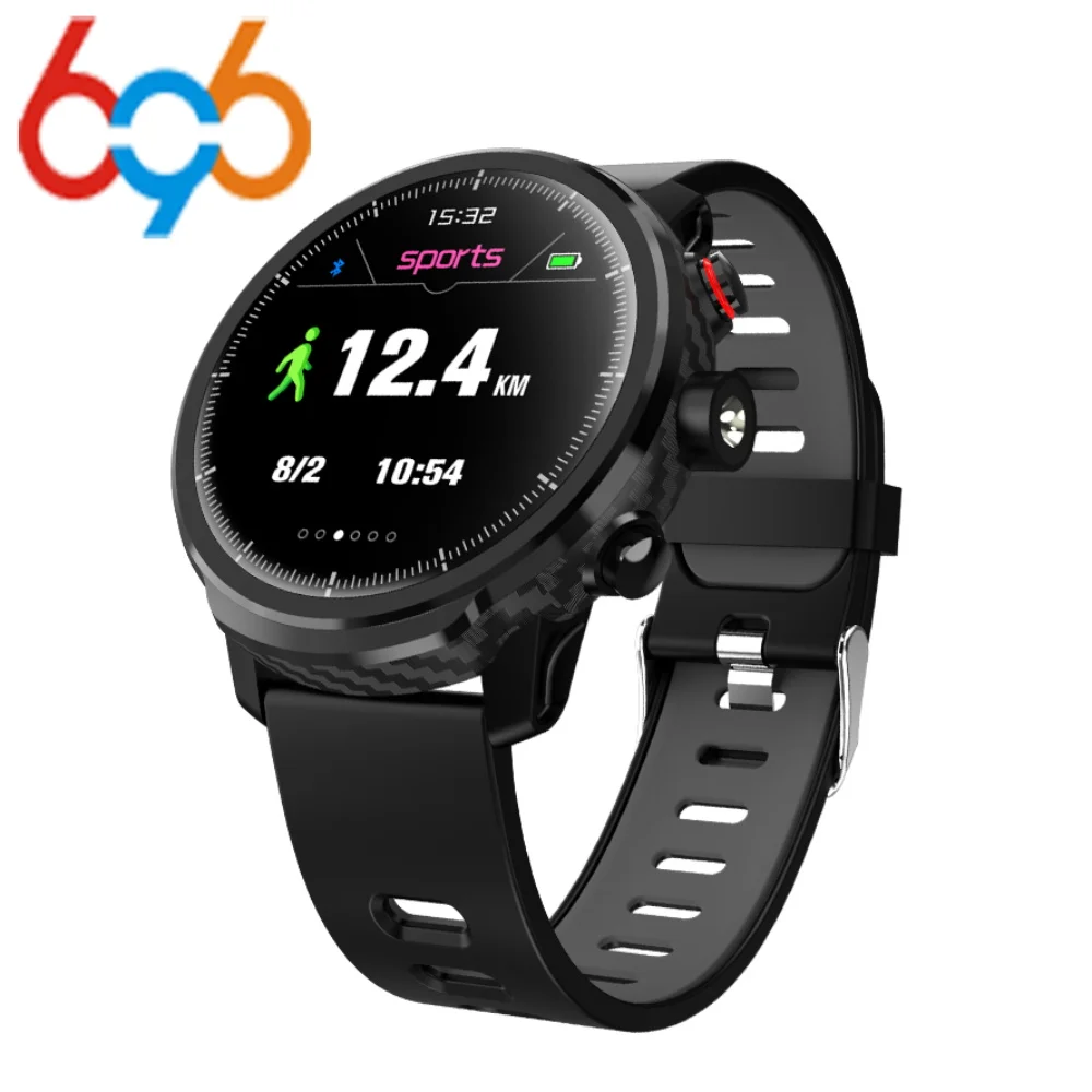 

696 Smart L5 Watch IP68 Waterproof Standby Weather Forecast Smartwatch Men Multiple Sports Mode Heart Rate Monitoring