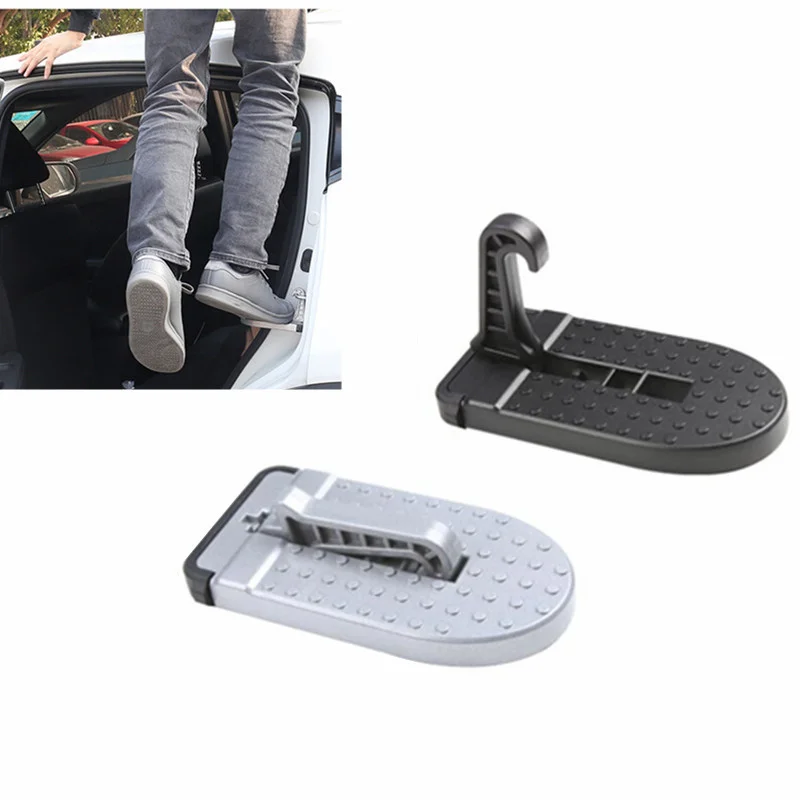 Kaufe Boards Aluminium Alloy Step Pedal Car Rooftop Luggage Ladder NonSlip  Foot Rest Car Door Step