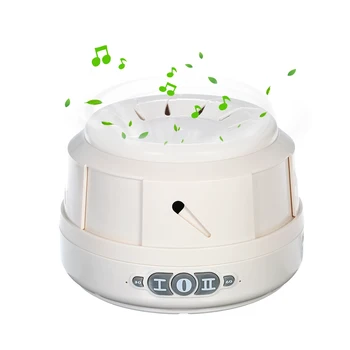 

2019 White Noise Sound Machine for Sleeping 2 Levels Wind Adjustable Countdown Timer 30/ 60 minutes Natural Sound from Real Fan