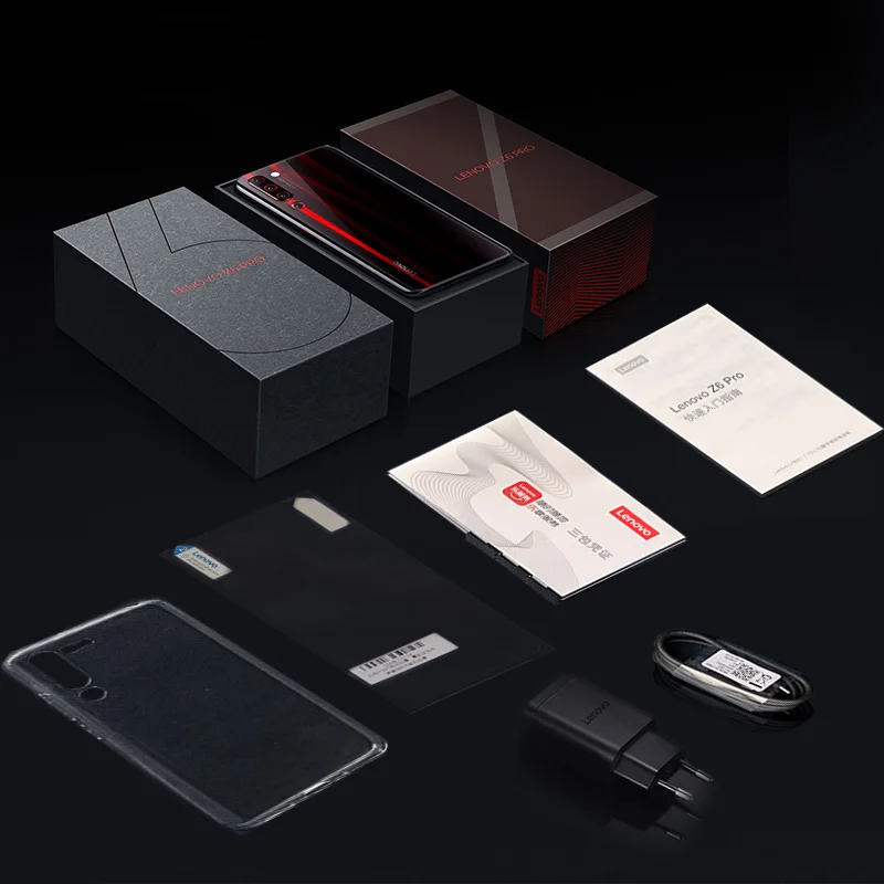 Смартфон Lenovo Z6 Pro Snapdragon 855 мобильный телефон 8 Гб 128 ГБ 2340*1080 6 39 дюймов oled экран 48 МП