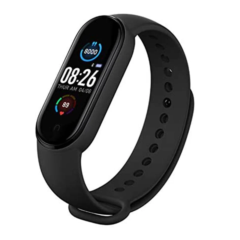 M5 Smart Bracelet Multifunctiona lBand Heart Rate Fitness Tracker Smartband Waterproof Wristband Bluetooth 5 Smart Watch Devices 