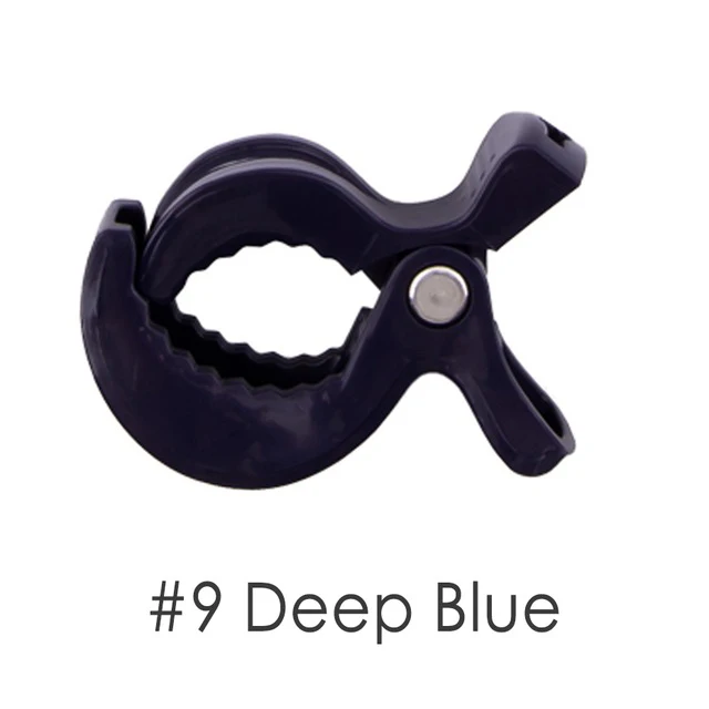 Deep Blue Зажимы для одеяла, 2 шт., детская лампа для игры в тренажерный зал, коляска, колышек, сделай сам, на крючок, чехол для сиденья, автомобиль, детский прорезыватель, детские товары, игрушки, подарки - Цвет: Deep Blue