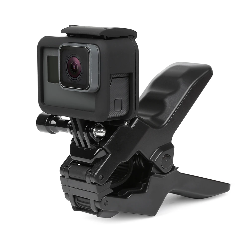 Челюстей Flex Clamp Mount и регулируемая шея для GoPro аксессуары или Камера Hero1/2/3/3+/4 sj4000/5000/6000