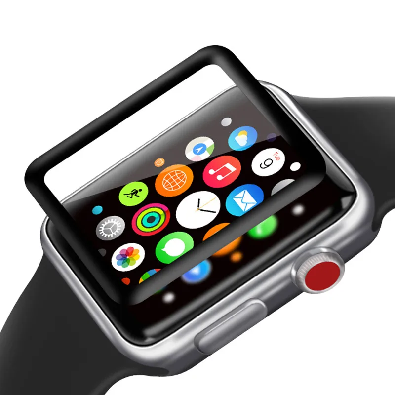 Защитная прозрачная Защитная мягкая пленка для iWatch 5 Apple Watch Series 3 2 4 40 мм 44 мм 38 мм 42 мм(не стекло