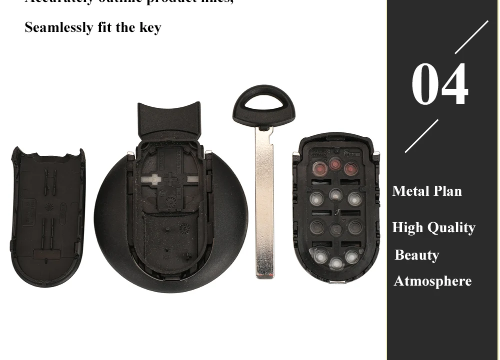 Keyforkess 10pcs custodia a conchiglia portachiavi intelligente a distanza per BMW MINI Cooper serie F F55 F56 F57 F54 F60 copertura senza chiave automatica 14 Keyforkess 10pcs custodia a conchiglia portachiavi intelligente a distanza per BMW MINI Cooper serie F F55 F56 F57 F54 F60 copertura senza chiave automatica - H22b2a905faea49abb23ca6f71c211d53J