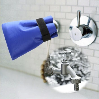 

3 Pcs Outdoor Faucet Covers Winter Garden Faucet Water Sprinkler Valve Insulation Wrap Protector Spout Pipe Freeze Tap Pouch