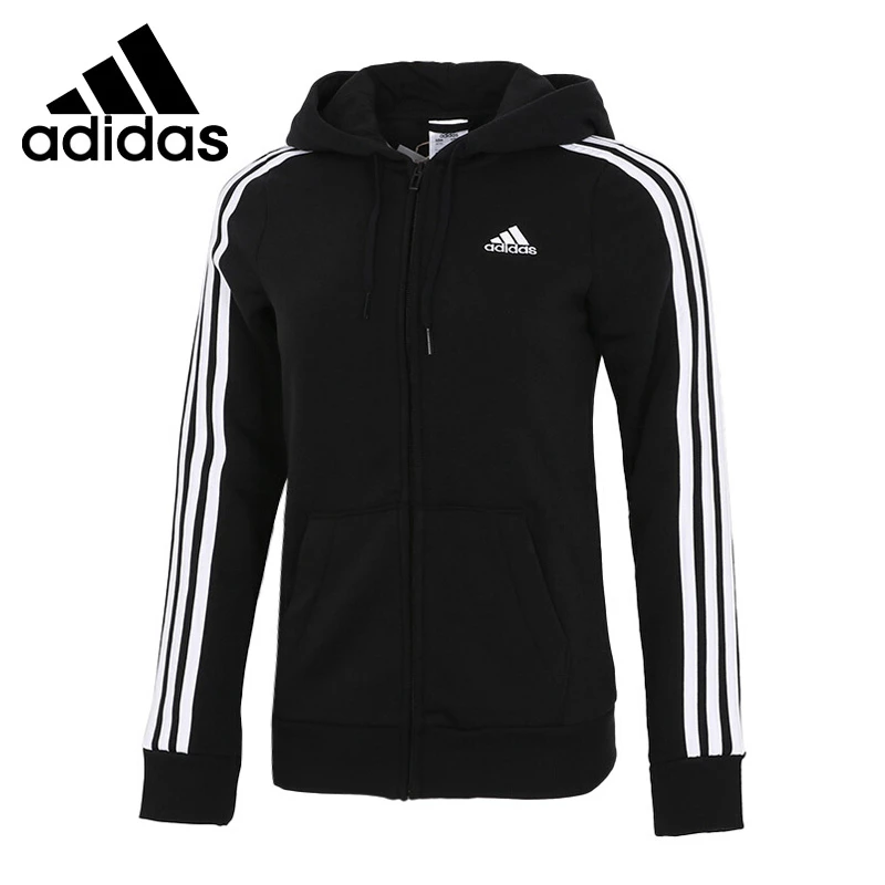 Adidas chaqueta capucha para mujer, ropa deportiva con modelo W 3S FL FZ HD, novedad| | - AliExpress