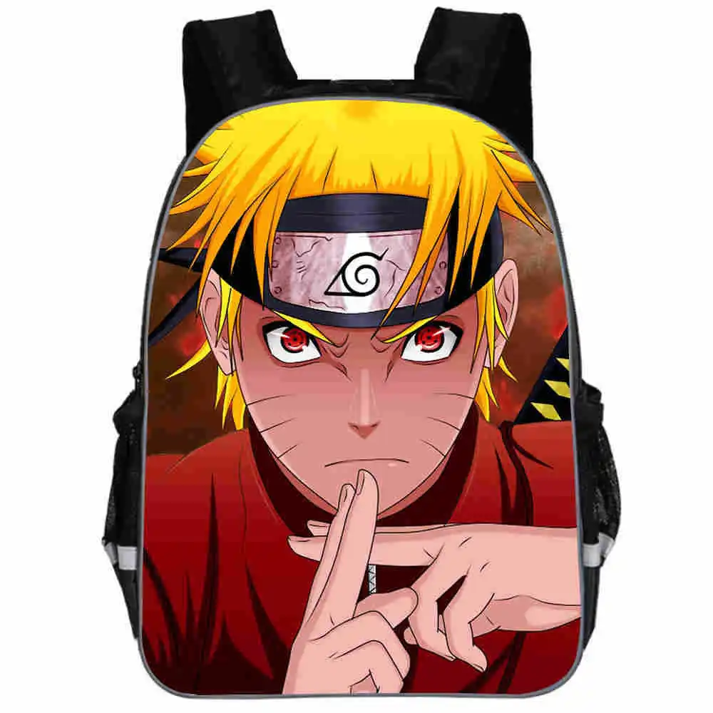 as pictures Наруто рюкзак Саске Uzumaki для подростков, мальчиков и девочек, для малышей, с животными, для детей, школьные сумки для книг, для мужчин и женщин, рок Mochila Bolsa - Цвет: as pictures