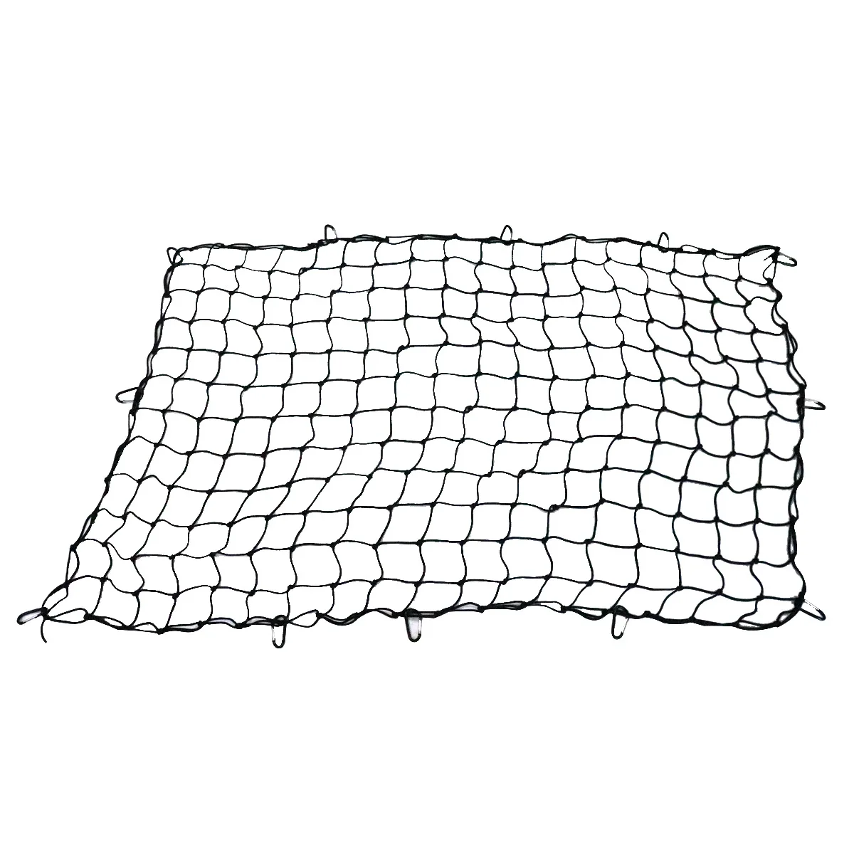 Amazon Hot Sales Black And White with Pattern Car Net 12*18cm216 Lattice with Buckle Luggage Net 12-5mm Line Classics