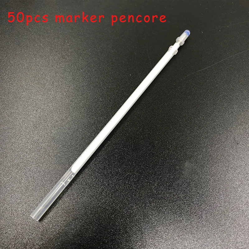50pcs pencore Мануального татуажа бровей, поставки татуировки Маркер для белой доски для перманентного макияжа инструменты Белые Хирургические кожи Маркер для белой доски для бровей Косметическая аксессуары для ванной комнаты - Color: 50pcs pencore