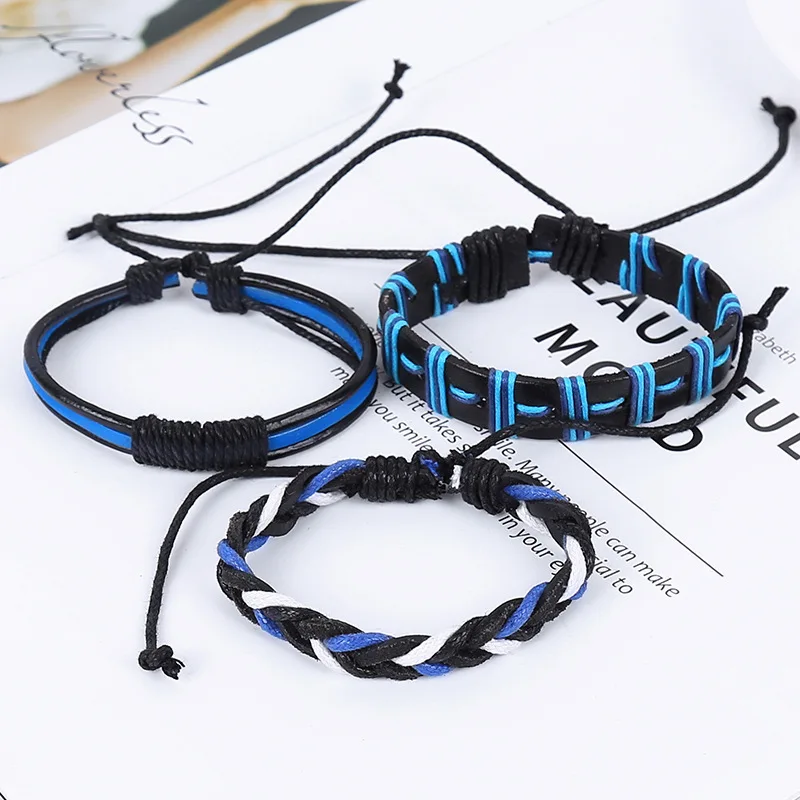 Mens Leather Bracelet (6)