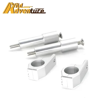 

For BMW R1200GS ADV R1250GS R1200 R1250 GS Adv Adventure LC 2014-2019 Fog Driving Light Bracket Guard Crash Bull Bar Mount Kit