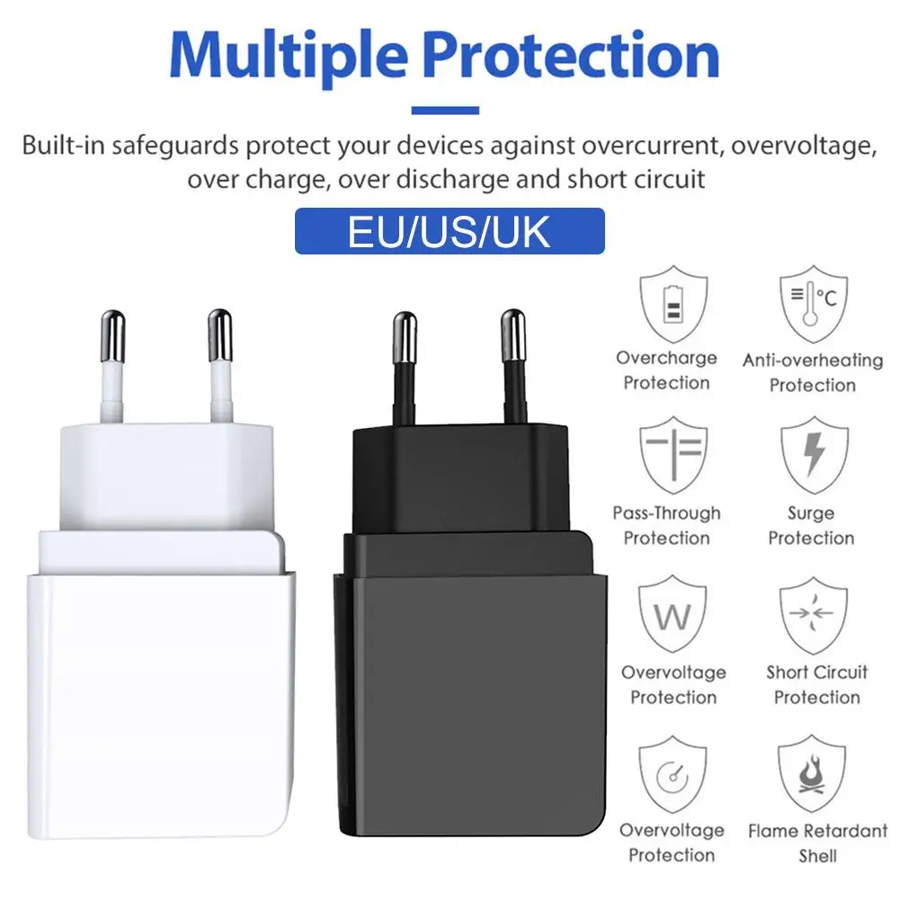 QC 3,0 USB зарядное устройство 18 Вт Быстрое зарядное устройство быстрое зарядное устройство настенное зарядное устройство для IPhone/samsung/Xiaomi/huawei штепсельный адаптер# GJ