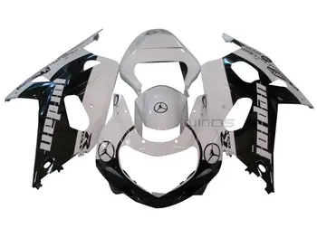 

Fairing Kits for Suzuki GSXR600 GSXR750 2001-2003 Glossy Black White 59 Jordan Edition