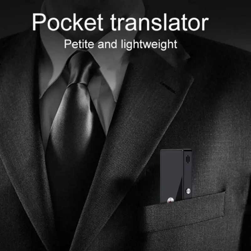 Portable Smart Translator Real-Time Intelligent 40+ Multi-Language Voice Text Translation Device Language Translator Voice Trans