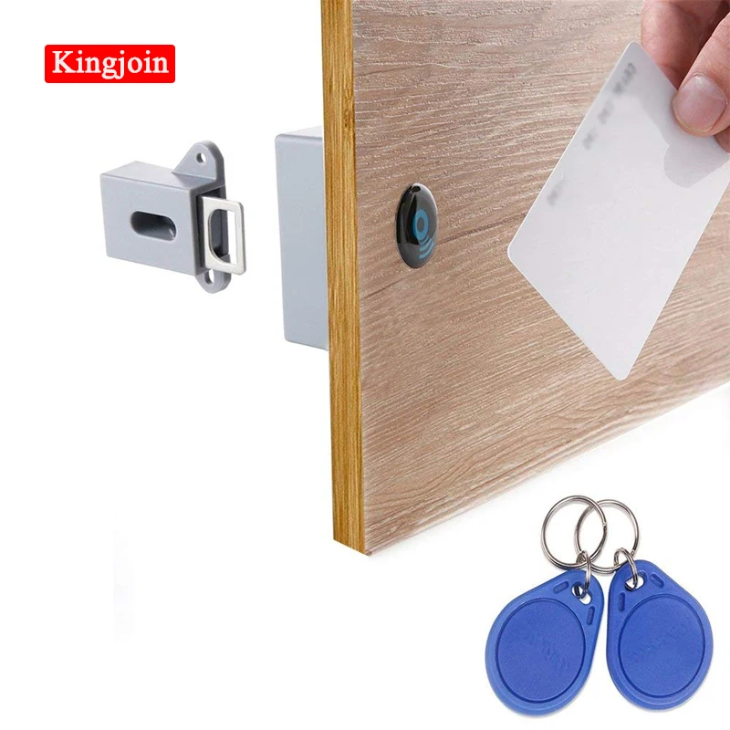 

Invisible Hidden RFID Free Opening Intelligent Sensor Cabinet Lock Locker Wardrobe Shoe Cabinet Drawer Door Lock Electronic Da