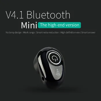 

Business Invisible Handsfree In-Ear Earphones with Mic for Mobile Phone S650 Mini Bluetooth Earphone True Wireless Earbuds