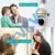 1080P E27 PTZ Camera IP Camera WiFi Camera Motion Auto Tracking 4X Digital Zoom Two Way Talk Full Color Night Vision CCTV Camera