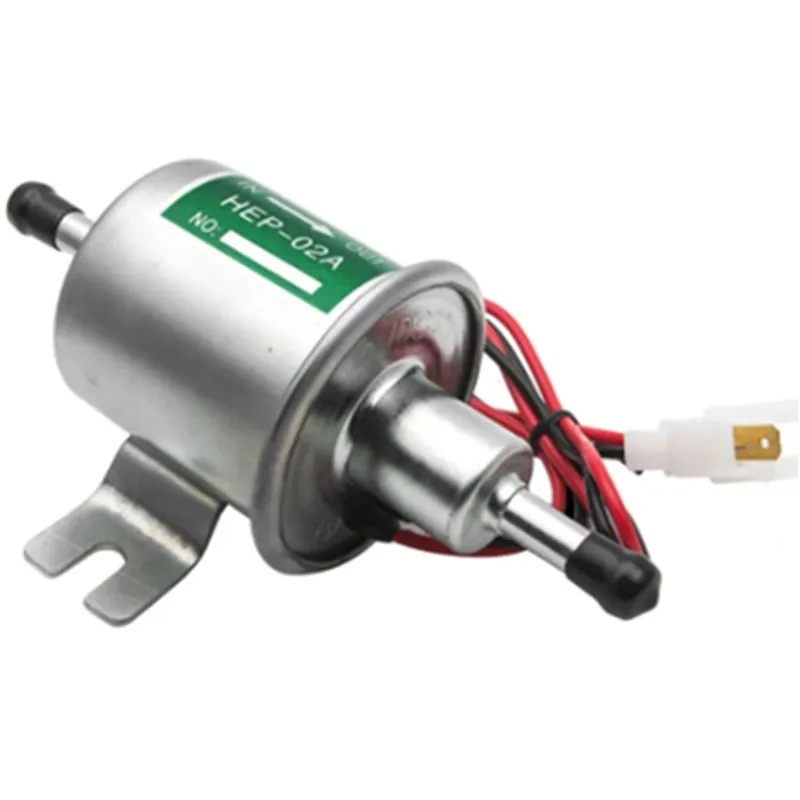 12v Electric Fuel Pumps for Carburetor Motorcycle ATV Universal diesel petrol gasoline HEP-02A fuel pump