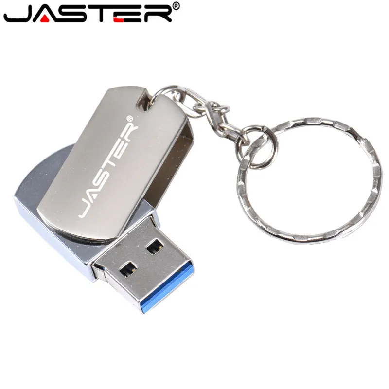Металлический USB флеш-накопитель JASTER, портативный флеш-накопитель 128 ГБ, 64 ГБ, 32 ГБ, 16 ГБ, 4 Гб, флешка, мини-флешка, USB карта памяти, логотип клиента