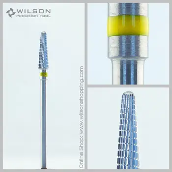 

WilsonDental Burs 5001305-ISO 201 137 040 Tungsten Carbide Dental Burs for trimming Acrylic/Dental cast porcelain