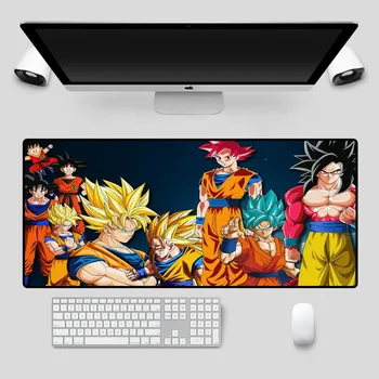 

XGZ Large Mouse Pad Dragon Ball Pattern Computer Notebook Office Keyboard Game Accessories Wireless Animation Mouse Pad