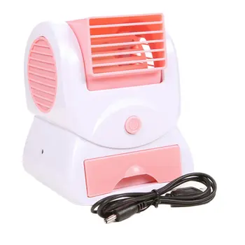 

USB Ultra-quiet No Leaves Mini Air Conditioning Fan Aromatherapy Fan ventilador ar condicionado air conditioner