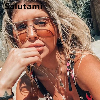 

Alloy Square Sunglasses For Women Vintage Oversize Hollow Out Sun Glasses Men Luxury Brand Eyewear Ins Hot Shades Oculos Black