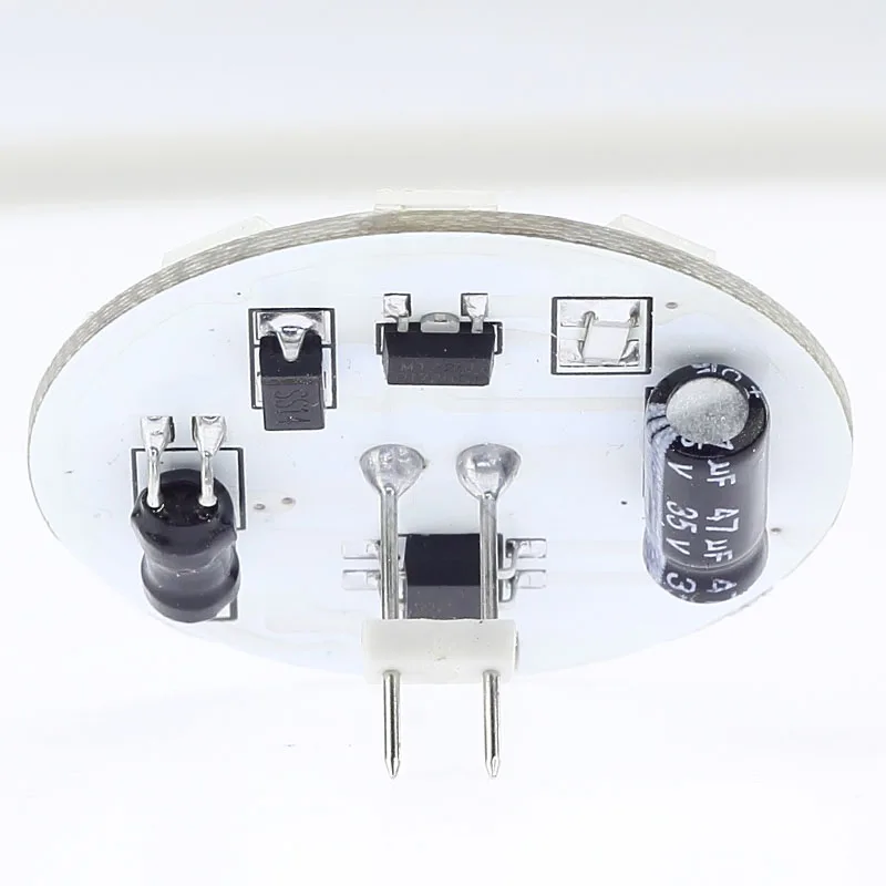 15 Светодиодный G4 свет круглый доска SMD 5050 широкий напряжение AC/DC10-30V задний штырь белый Коммерческая инженерия в помещении 20 шт./партия