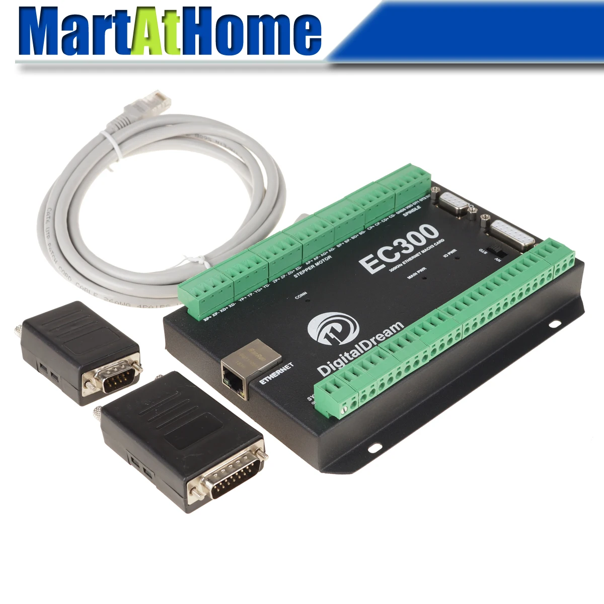 Ethernet 3/4/5/6 Axis Mach3 CNC карта управления движения 300 кГц 24 В постоянного тока поддержка