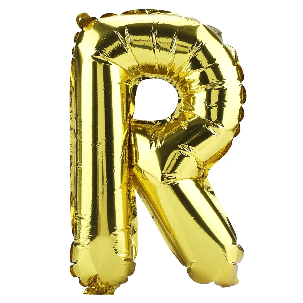 Puseky надувные буквы Фольга английский Happy birthday Алфавит шар День рождения украшения детский душ шарики