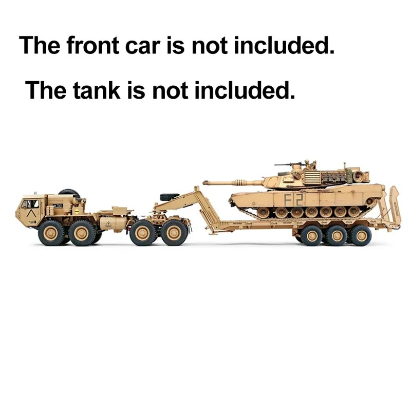 US $490.87 Hg P806 Rtr PreAssembled Trasped 112 Heavy Equipment Semi Trailer For US M747 Rc Car Vehicles Model Toys Parts