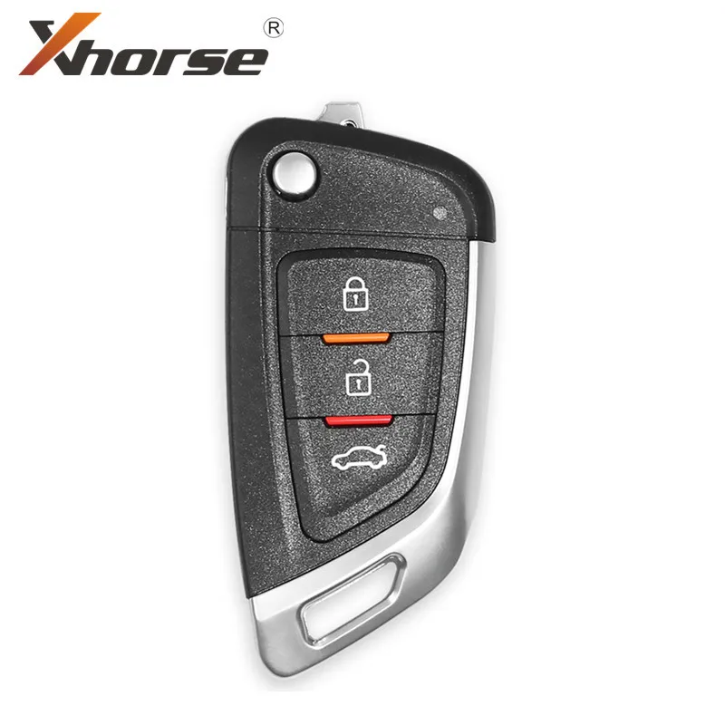Универсальный дистанционный Автомобильный ключ Xhorse XKKF02EN с 3 кнопками 1 шт.| |