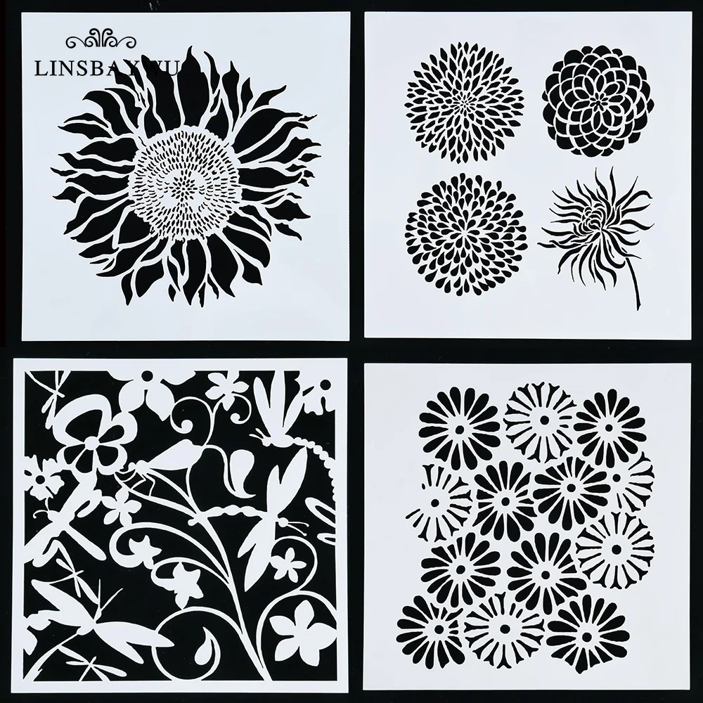 1 Pc 10 Styles fleur en plastique pochoir Fondant gâteau décoration outils frontière dentelle glaçage Sugarcraft moule Mousse bord cuisson moules