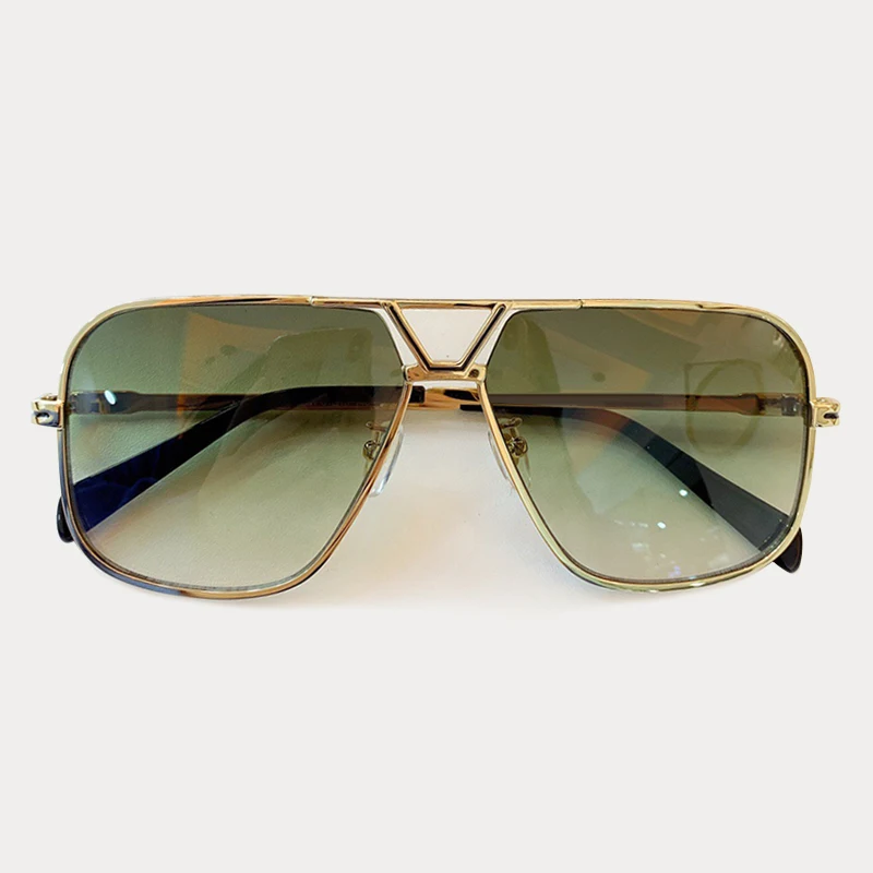 Брендовые Квадратные Солнцезащитные очки для мужчин и женщин gafas de sol hombre с металлической оправой, классические солнцезащитные очки UV400 для женщин - Цвет линз: No.3 Sunglasses