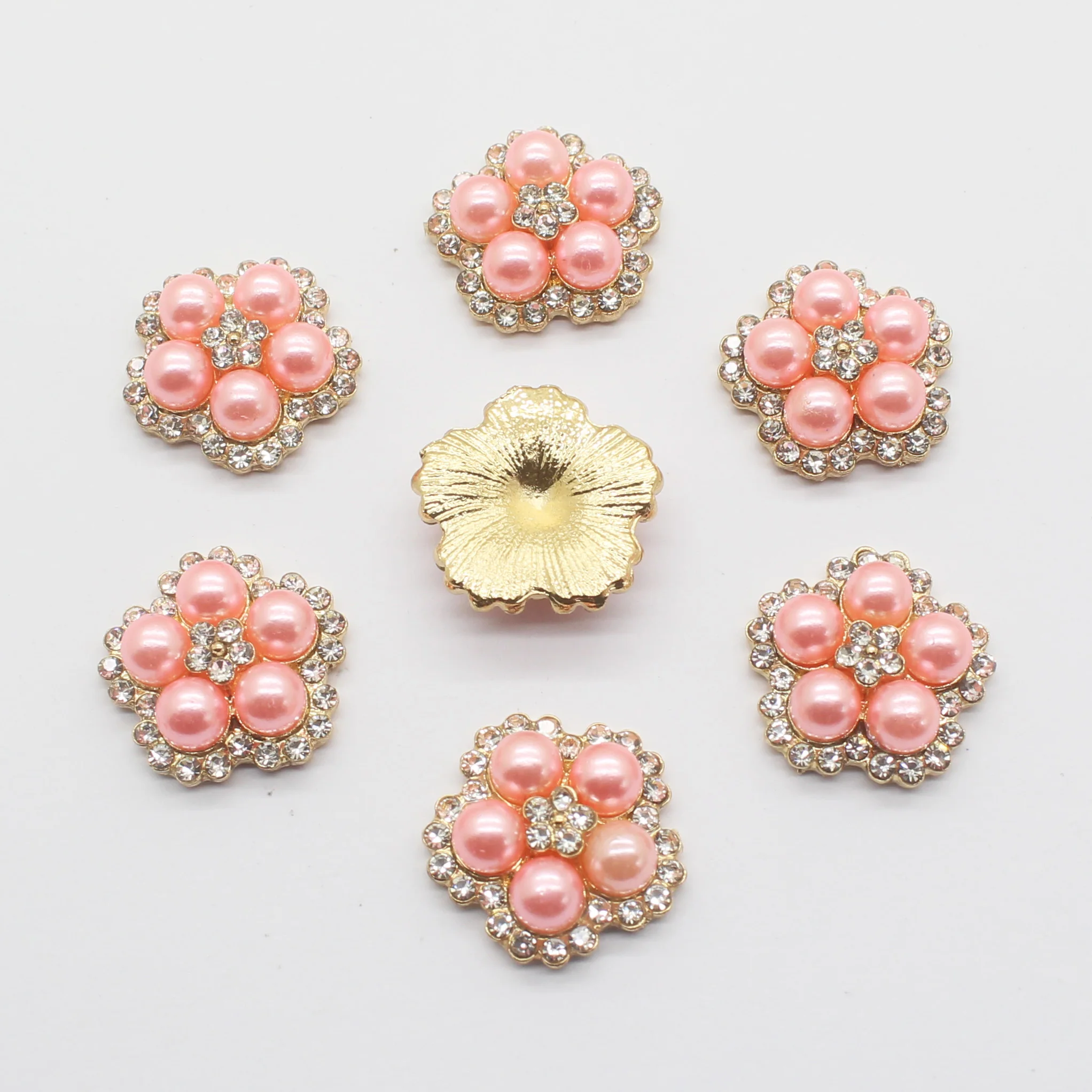 Pearl Buttons - 21 mm - 4 pcs