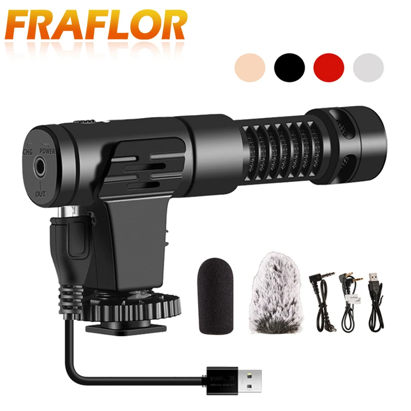 MIC-07 Pro Студийный микрофон с разъемом 3,5 мм и usb-кабелем для камеры телефона DSLR MIC интервью Youtube Vlog Запись микрофон