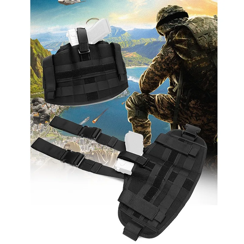 

Pouch Outdoor Universal Multifunctional Quick Release Leg Cover Strap Belt (Tactical) Bag For Hunting Shooting Accessoriess QW85