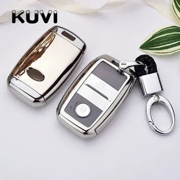 

PC+Tpu TPU Car Key Cover Case For Kia Rio 3 K2 Ceed Cerato K3 Sportage 4 Picanto K5 Optima Sorento Forte Stinger Key chain