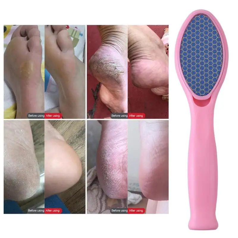Elliptical Foot Rasp File Scraper Nano Dead Skin Callus Remover Heel Grater Grinding Brush Foot Pedicure Care Tool